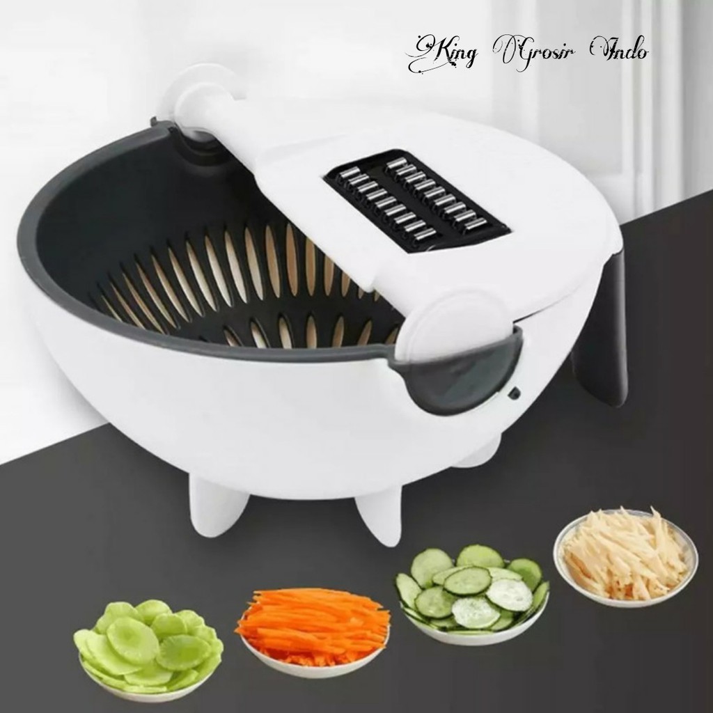 Jual Vegetable Cutter Alat Pemotong Sayur Multifungsi Parutan Sayur