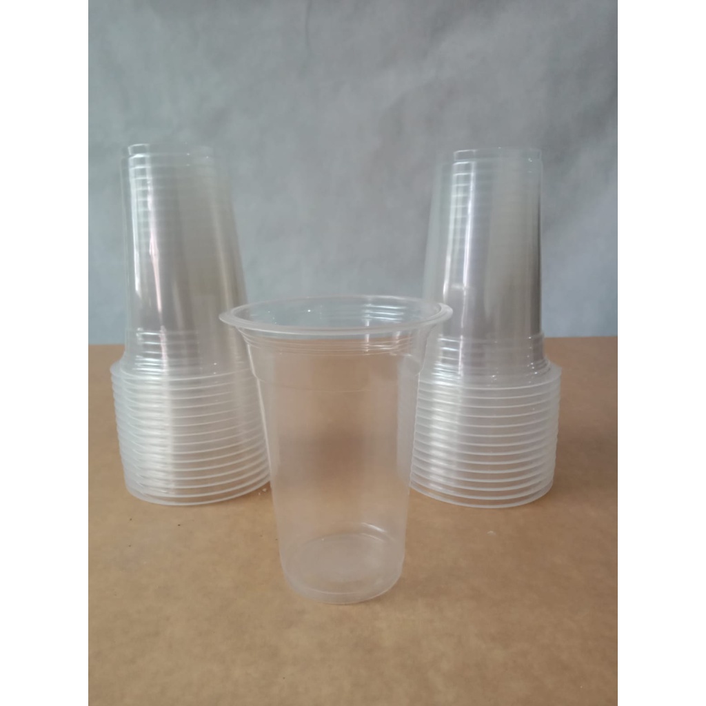 Jual Gelas Plastik Cup Plastik Oz Isi Pcs Shopee Indonesia