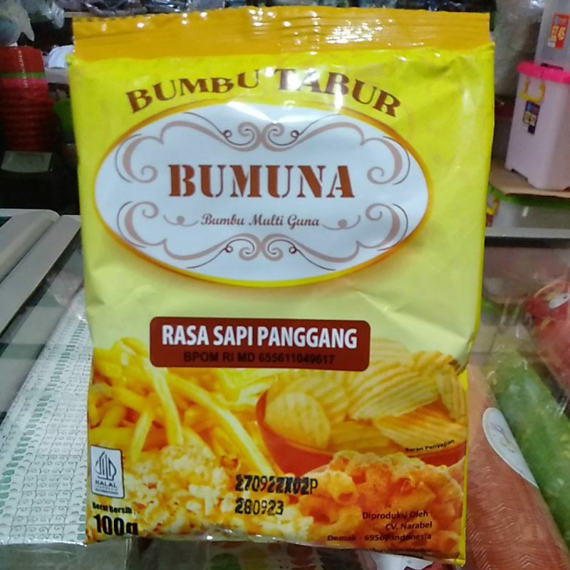 Jual Bumbu Tabur Bumuna Aneka Rasa G Bumbu Tabur Merk Lama