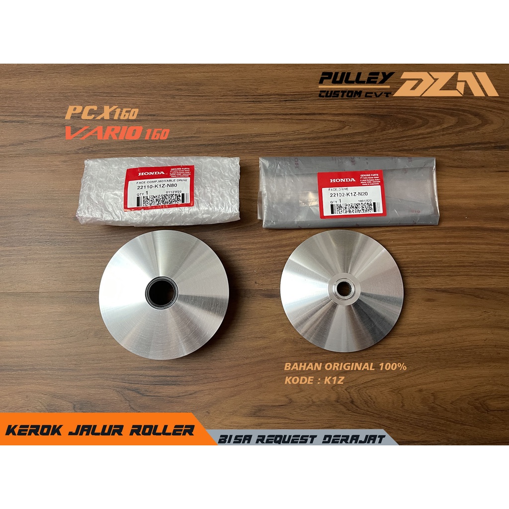 Jual Pulley Puly Puli Set Custom Rumah Roller Racing Buat PCX 160 VARIO