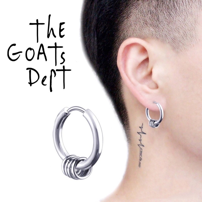 Jual The Goats Dept Lorah Titanium Loop Earrings Tgd Anting