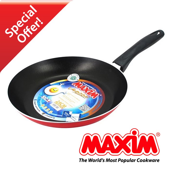 Jual Wajan Frypan Teflon Cm Maxim Valentino Val Frypan Shopee