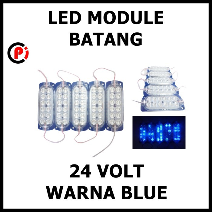 Jual Led Module Batang Volt V Mode Running Led Warna Biru Blue