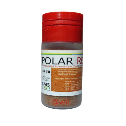 Jual Polared Polar Red Gr Artemia Instant Shell Gr Gram