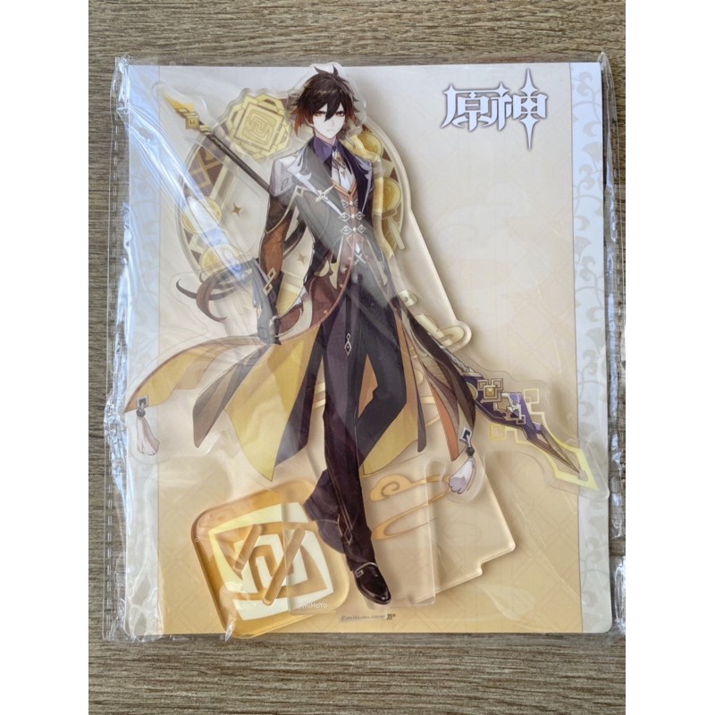 Jual Ready Stock Official Mihoyo Zhongli Acrylic Action Figure Genshin