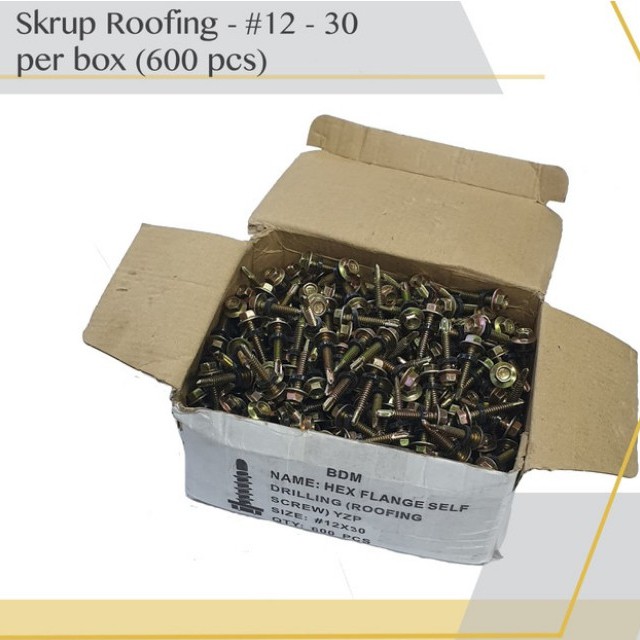 Jual Baut Roofing X Atap Spandek Besi Sekrup Skrup Sds Box