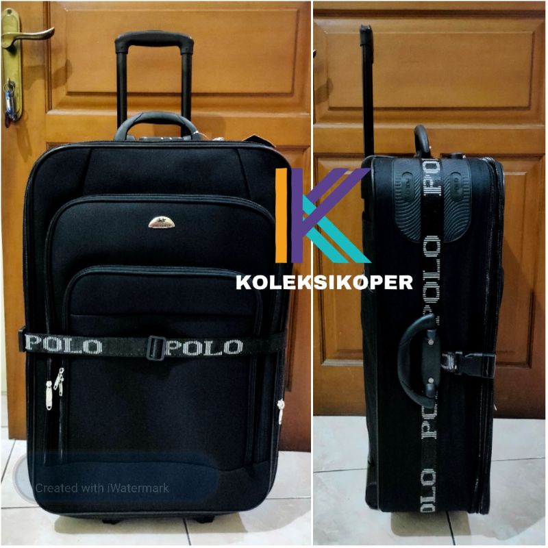 Jual Koper Polo Twin Original Kanvas Roda Ukuran Besar Inch