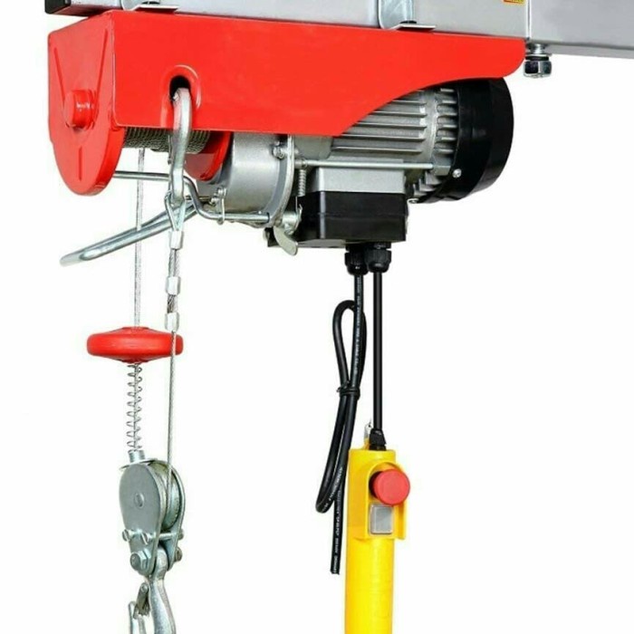 Jual Katrolbarang Electric Hoist Katrol Elektrik 300 Watt Kecil