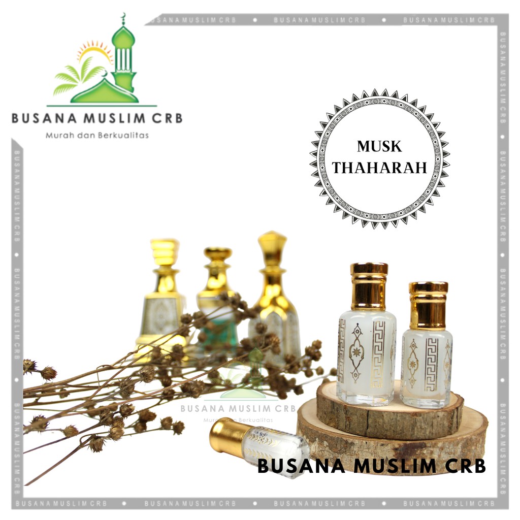 Jual COD MISK THAHARAH 3 ML 6 ML 12 ML Original Makkah 100