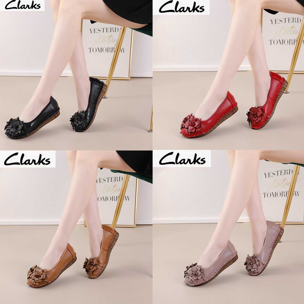 Jual Clarks New Pita Sepatu Woman Clarks Flat Wanita Kulit Asli Sepatu