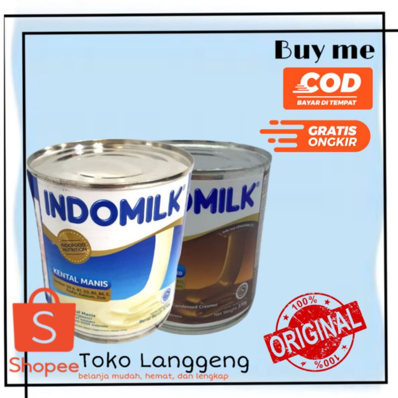 Jual Susu Kental Manis Indomilk Kaleng Shopee Indonesia