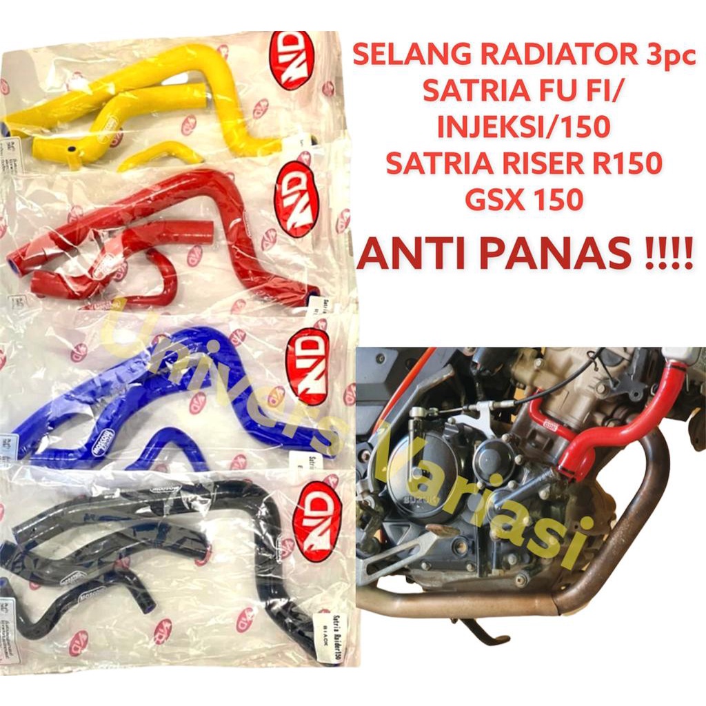 Jual Selang Radiator Original Thailand Set Pcs Gsx Satria Fu Fi