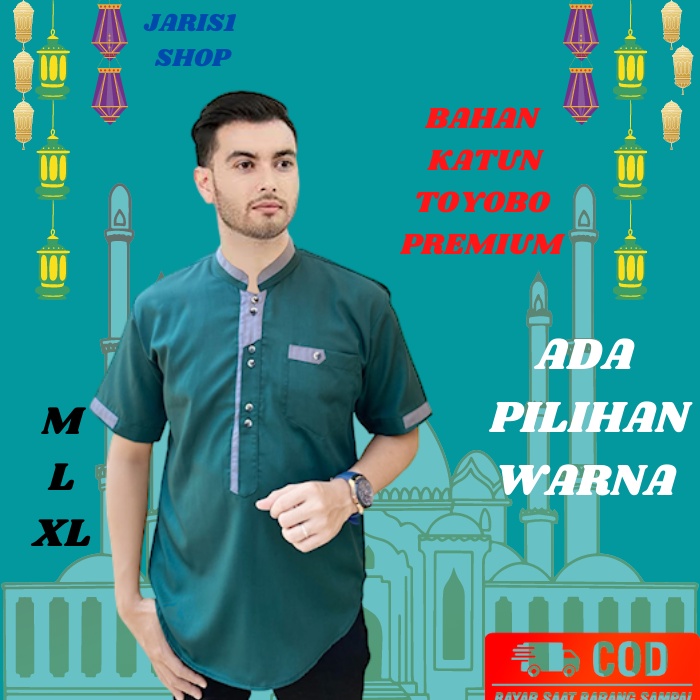 Jual Baju Kokoh Pria Dewasa Koko Orang Tua Lengan Pendek Original Putih