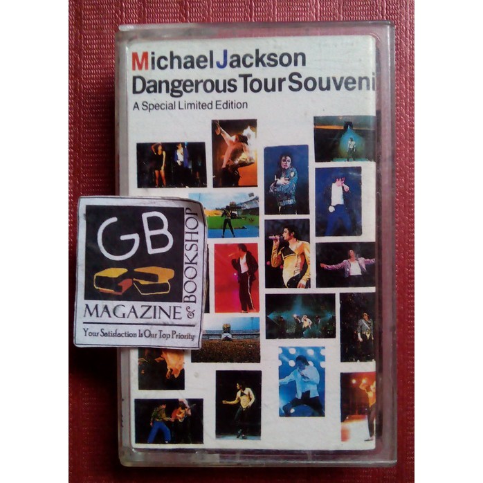 Jual Kaset Michael Jackson Dangerous Tour Souvenir A Special Limited