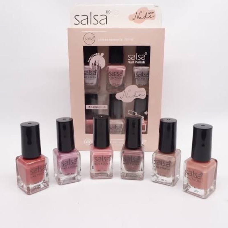 Jual KUTEK SALSA NUDE SERIES PACK Shopee Indonesia