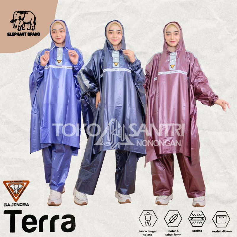 Jual TERRA PONCO LENGAN CELANA Jas Hujan Shopee Indonesia