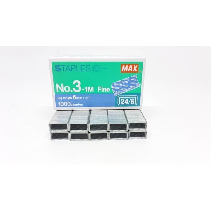 Jual Dijual Isi Staples Besar No 3 1M Refill Stapler HD 50 Besar