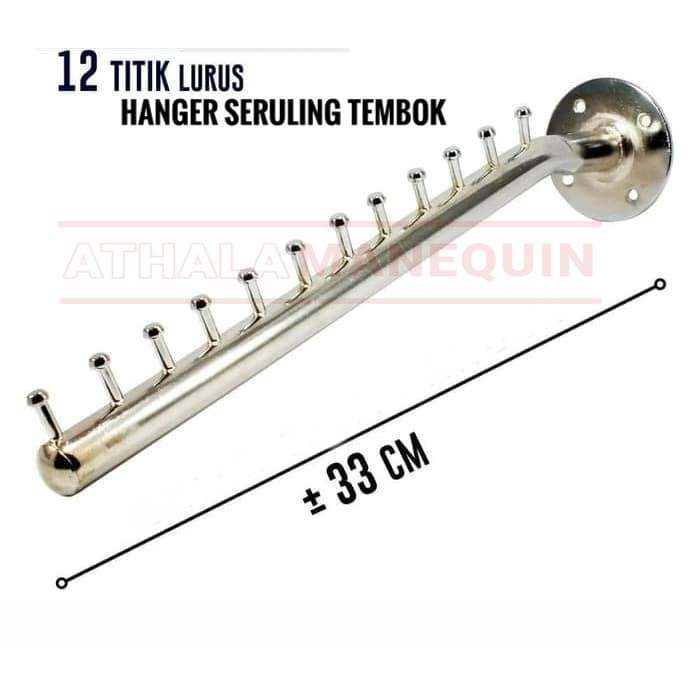 Jual Hanger Suling Suling Gantungan Tempel Tembok Hanger Baju