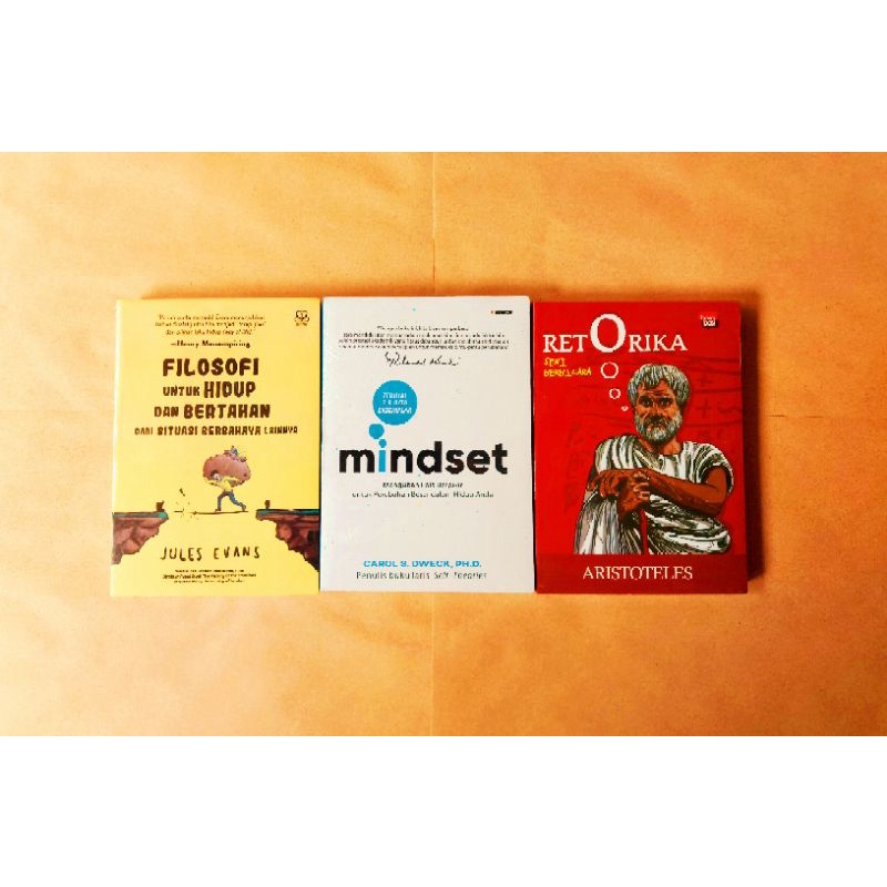 Jual Buku Mindset Filosofi Untuk Hidup Dan Bertahan Retorika Shopee