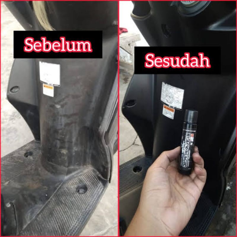 Jual X3 Cairan PENGHITAM Motor Dashboard Mobil Trim Berbahan Plastik