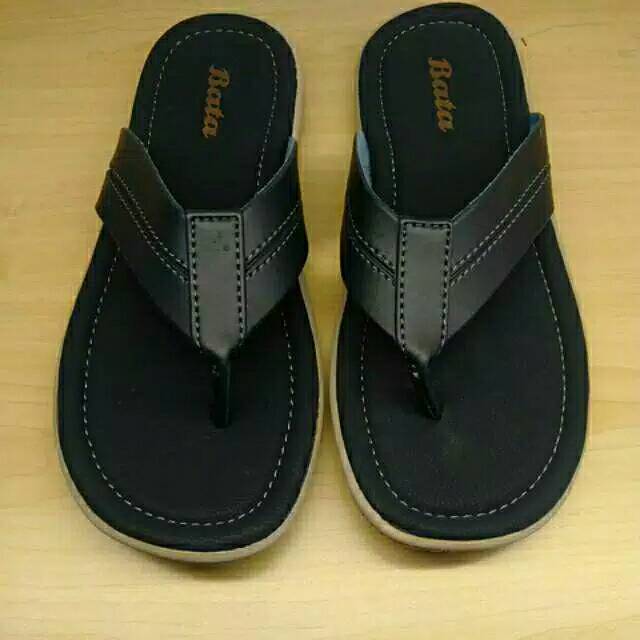 Jual Sandal Bata Pria Original Jepit Biru Bahan Sintetis Awet Nyaman