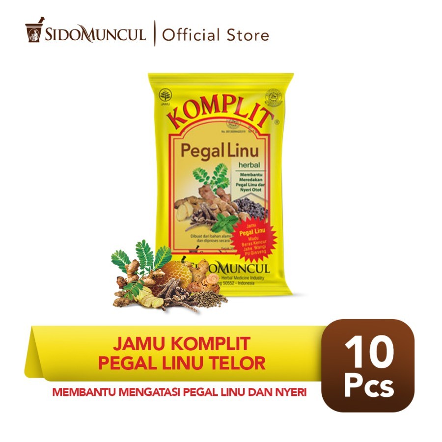 Jual Sido Muncul Jamu Komplit Pegal Linu 10 Pcs Shopee Indonesia