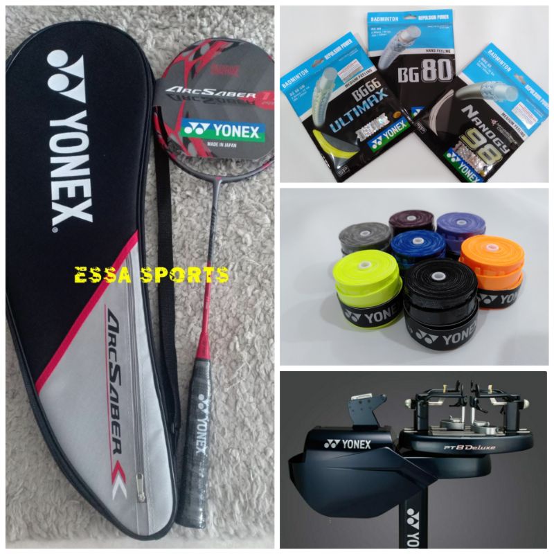 Jual Raket Yonex Arcsaber Pro Free Senar Grip Dan Ongkos Pasang