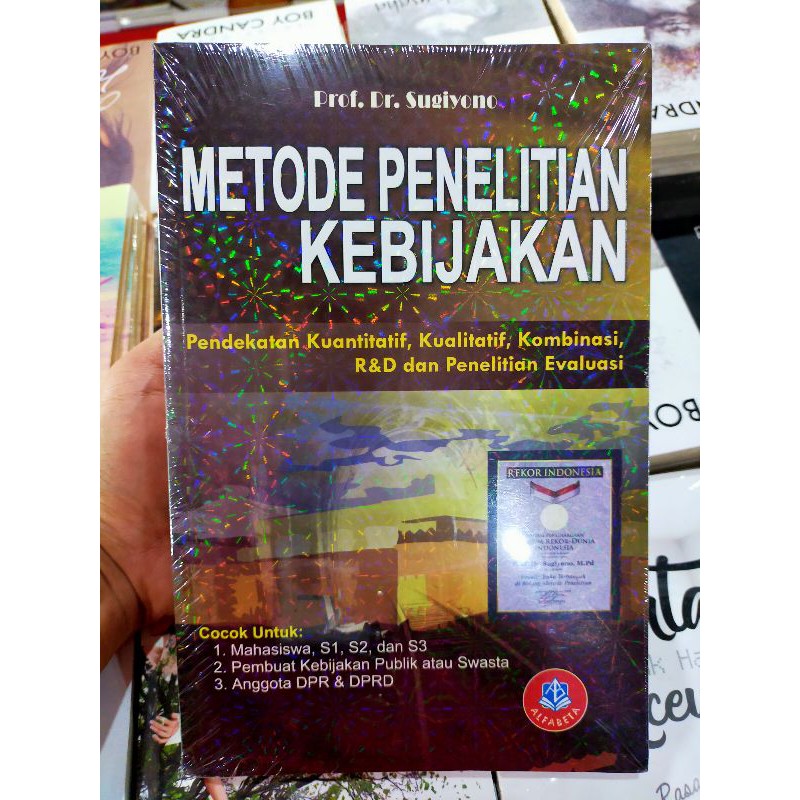 Jual Buku METOPEL METODE PENELITIAN KEBIJAKAN Prof Dr SUGIYONO