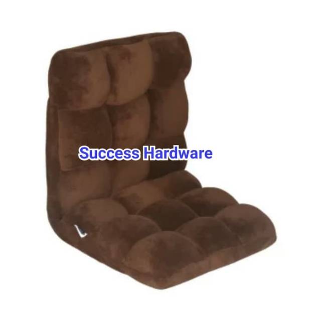 Jual Kursi Lipat Senderan Lesehan Lantai Folding Chair Dark Brown Sofa