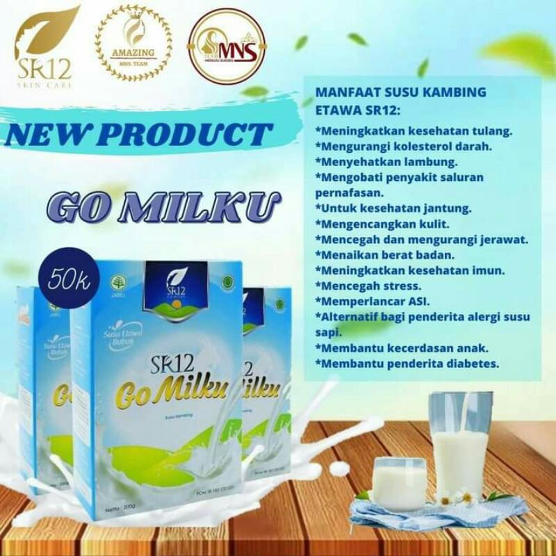 Jual Gomilku Sr Susu Kambing Etawa Shopee Indonesia