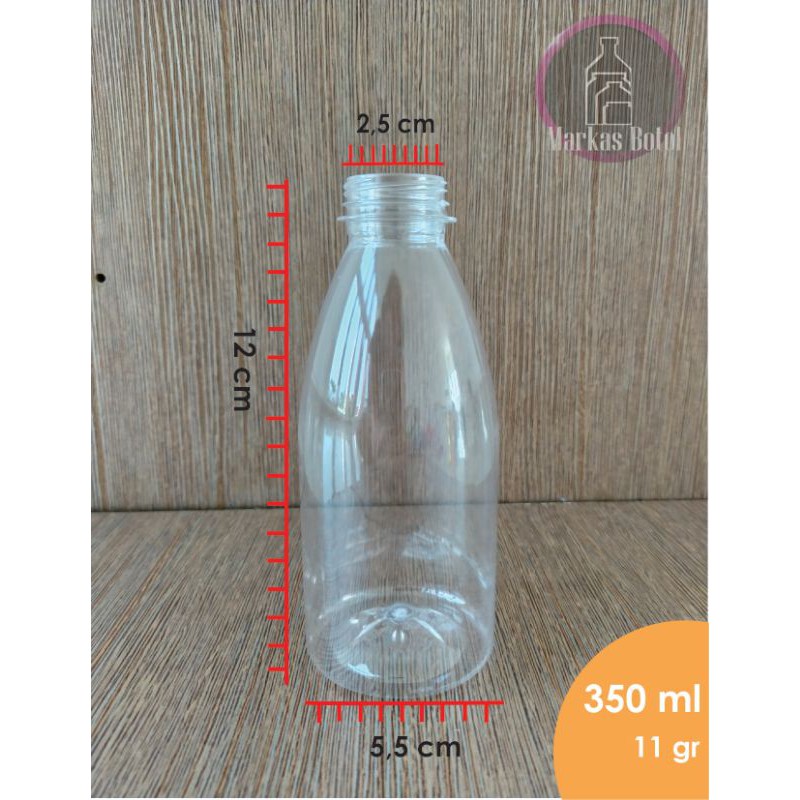 Jual Botol Cantik Tipis SN 350 Ml Botol Plastik Shopee Indonesia