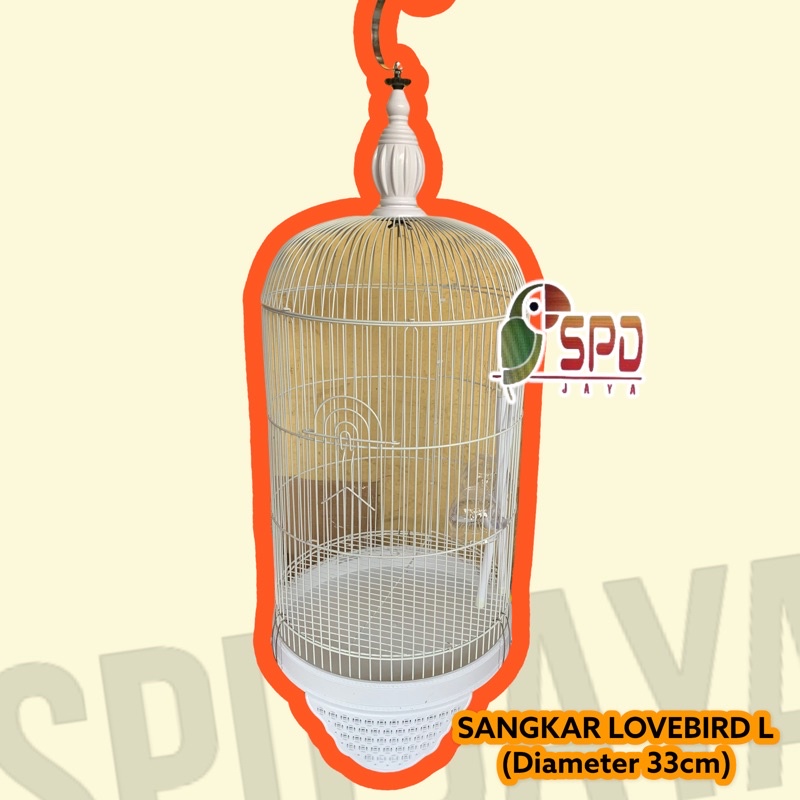 Jual SANGKAR LOVEBIRD PANDA CC KANDANG BURUNG LOVEBIRD PANDA