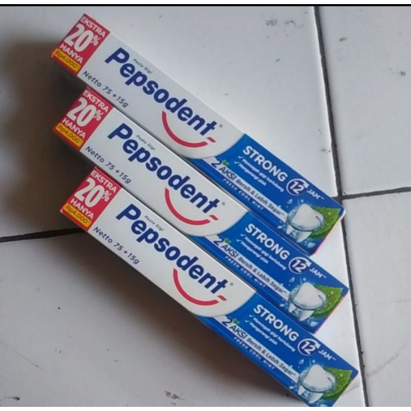 Jual Pepsodent Strong 75 15gr Shopee Indonesia