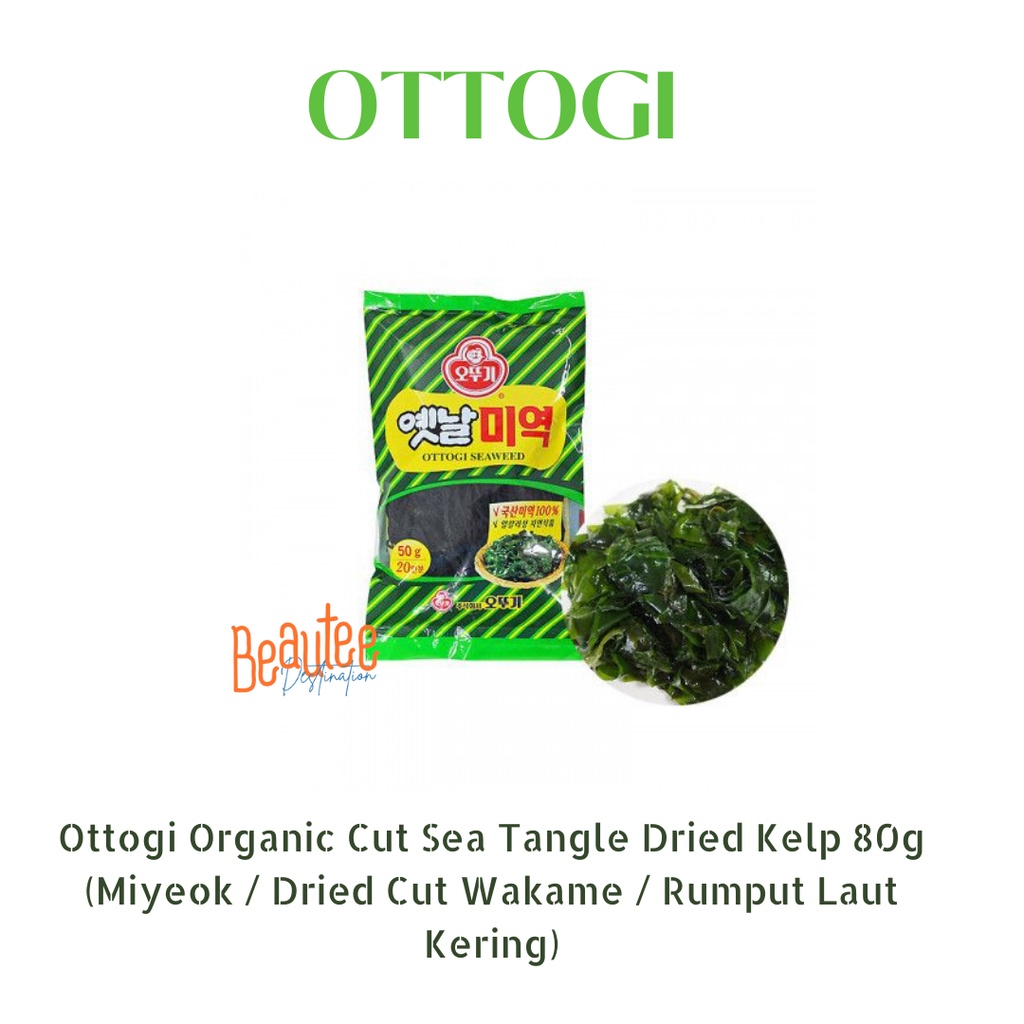 Jual Ottogi Organic Cut Sea Tangle Dried Kelp G Miyeok Dried Cut