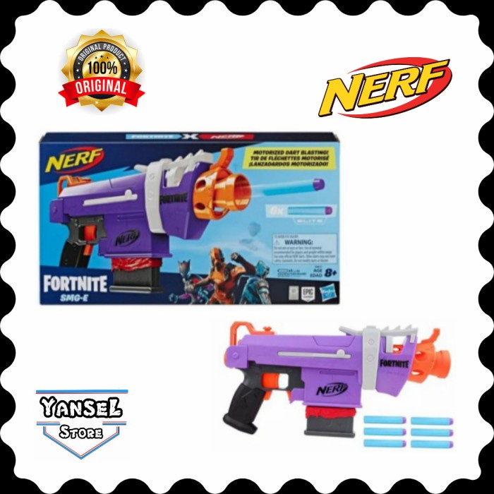 Jual Nerf Fortnite SMG E Shopee Indonesia