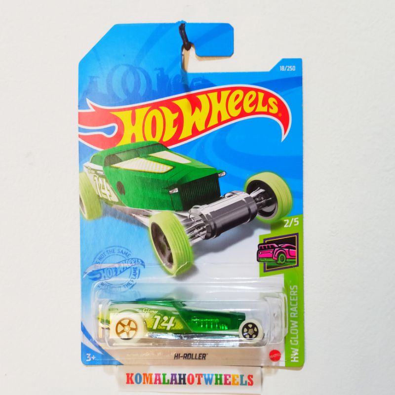 Jual Hot Wheels Hi Roller Glow In The Dark Shopee Indonesia