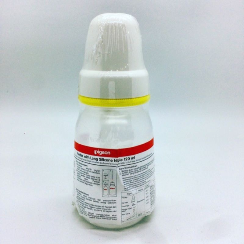 Jual Botol Untuk Bibir Sumbing Pigeon Bottle With Long Silicone Nipple