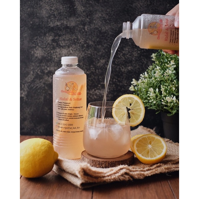 Jual Minuman Lemon Sereh Dengan Gula Singkong Shopee Indonesia