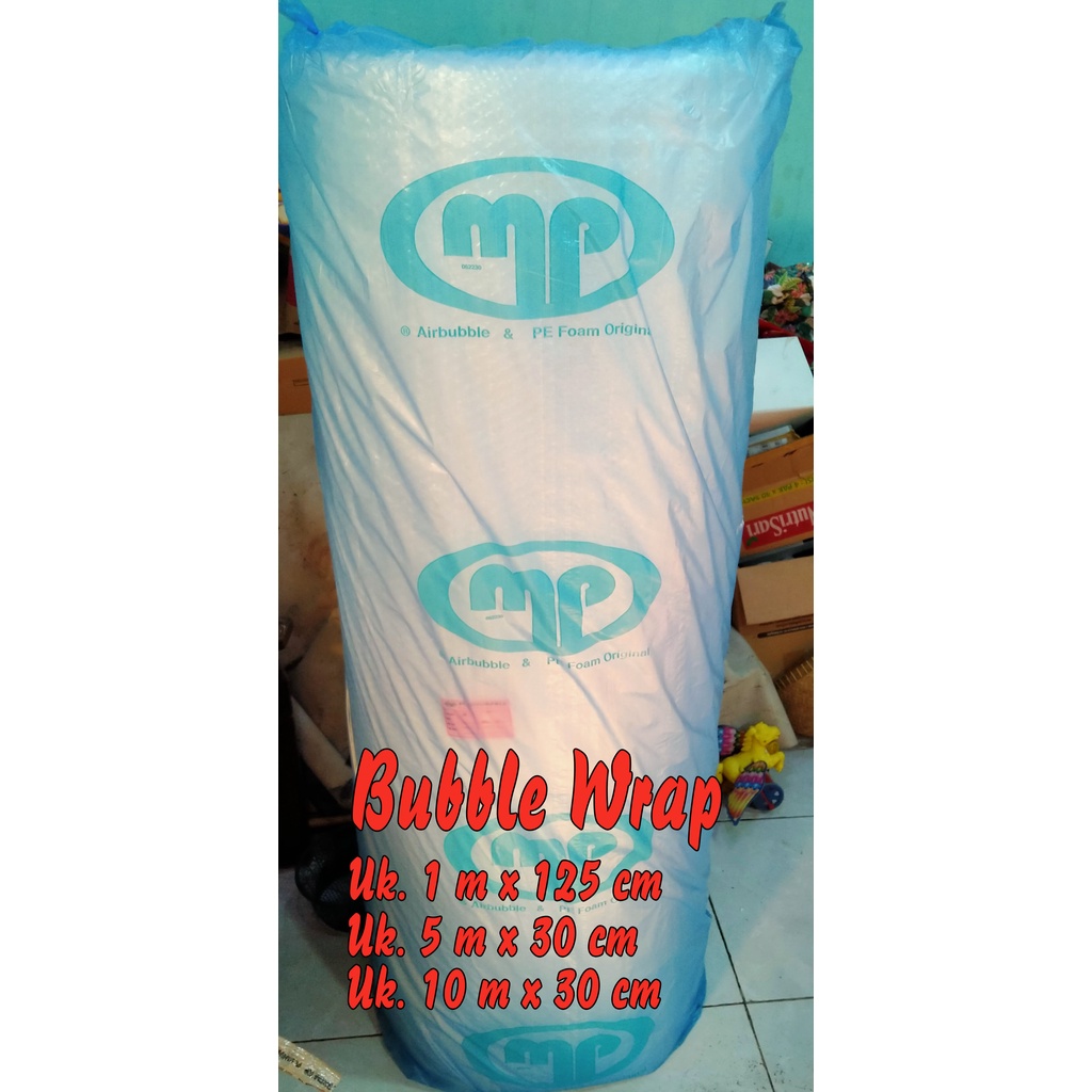 Jual Plastik Bubble Wrap MP 30cm X 10m 30cm X 5m Tebal Shopee Indonesia