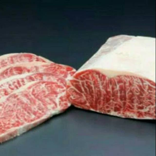 Jual Sirloin Hokubee Meltique Beef Steak Striploin Meltik Steak 200gr