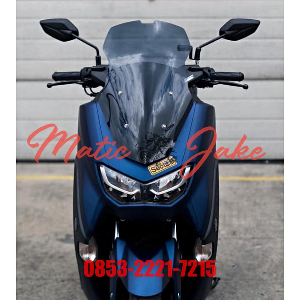 Jual WINDSHIELD NMAX 2020 VISOR SECTBILL HIGHWAY CARBON SERIES YAMAHA