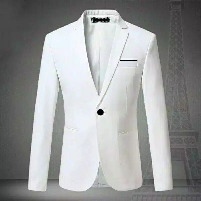 Jual Jas Pria Putih Jas Putih Pria Blazer Pria Putih Jas Formal