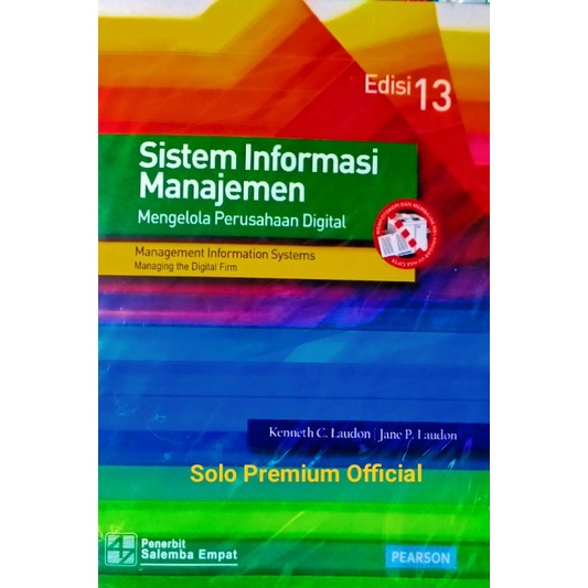 Jual Buku Sistem Informasi Manajemen Mengelola Perusahaan Digital Edisi