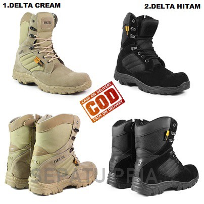 Jual Delta Cordura Usa Tactial Sepatu Pria Pdl Tni Boots Safety