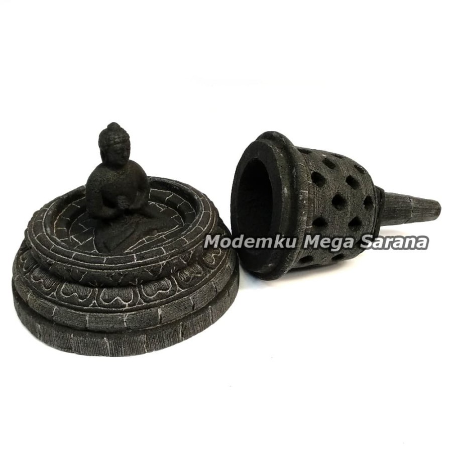 Jual Miniatur Stupa Candi Borobudur Patung Budha Ukuran S X X Cm