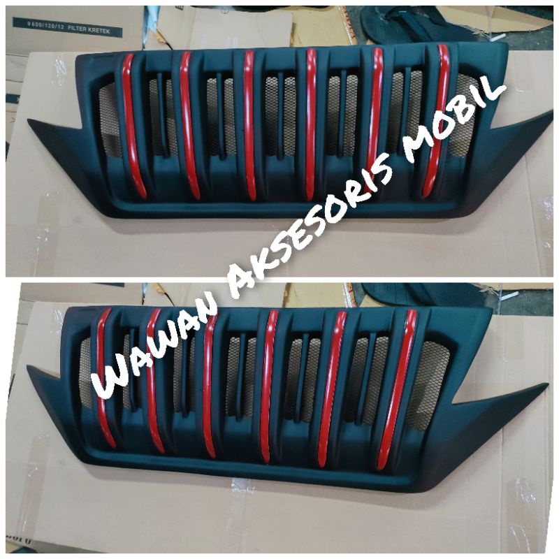 Jual Grill All New Rush Terios 2018 2020 Model Apollo Lis Merah