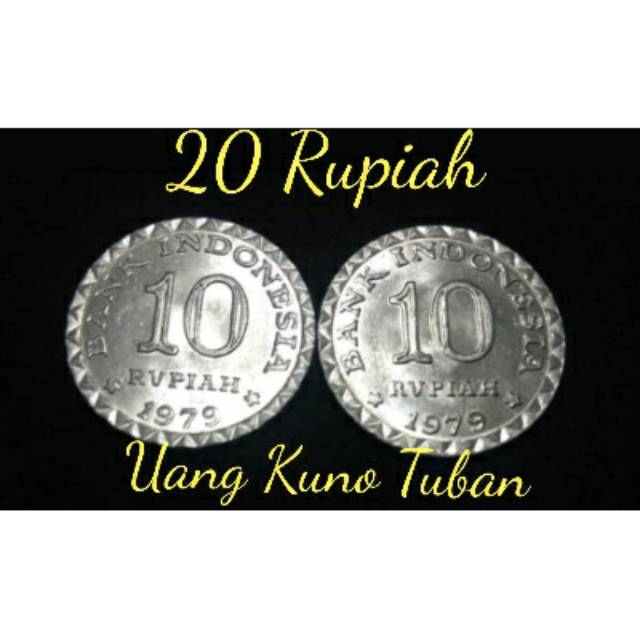 Jual PAKET MAHAR 20 RUPIAH UANG KUNO KOIN ASLI INDONESIA Shopee Indonesia