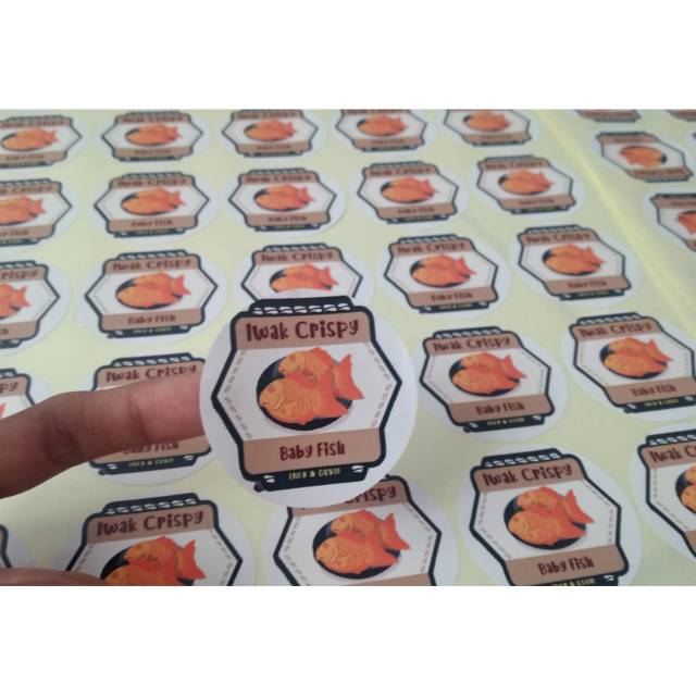 Jual Cetak Stiker Cromo Transparan Vinyl Shopee Indonesia