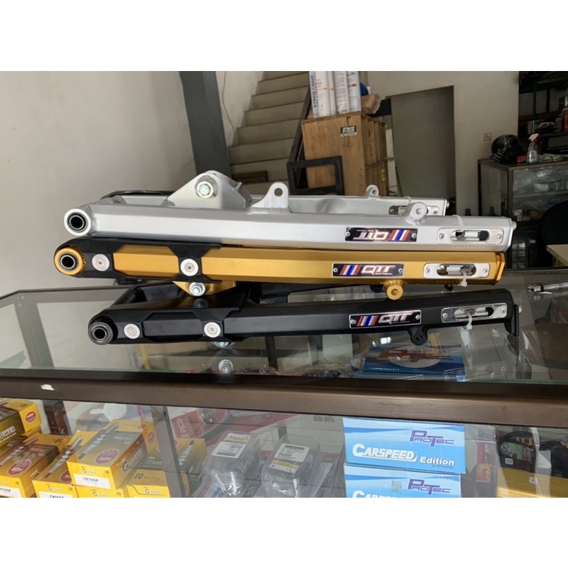 Jual Swing Arm Qtt Satria Fu Karbu 150 Type Hexagonal Segi 6 Shopee