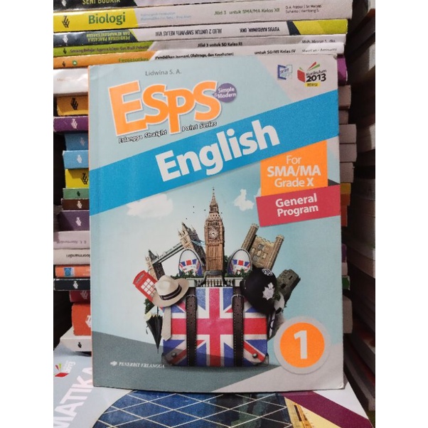 Jual Buku Esps Bahasa Inggris English Kelas X Sma Ma Erlangga